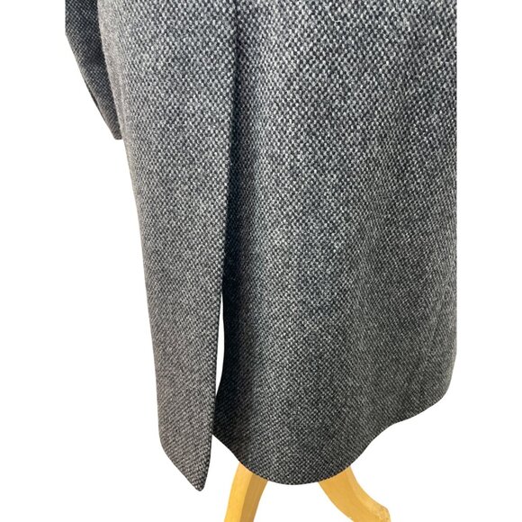 Jos. A. Bank Mens Gray Coat With Miniature Checekered Pattern - Picture 5 of 12